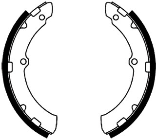 Brake Shoe Set - BS1746