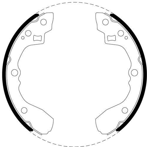 Brake Shoe Set - BS1753