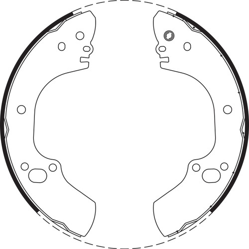 Brake Shoe Set - BS1757