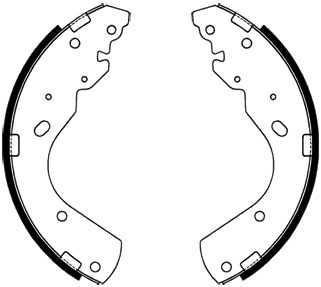 Brake Shoe Set - BS1769