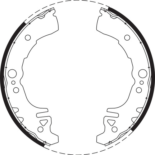 Brake Shoe Set - BS1772