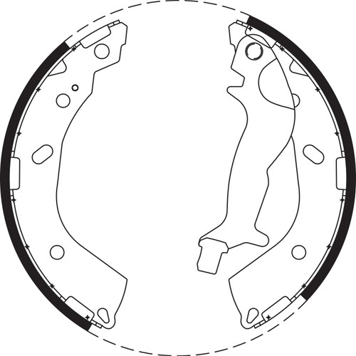 Brake Shoe Set - BS1780