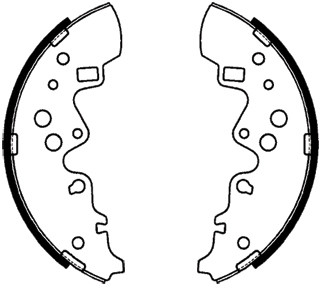 Brake Shoe Set - BS1784