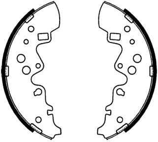 Brake Shoe Set - BS1784