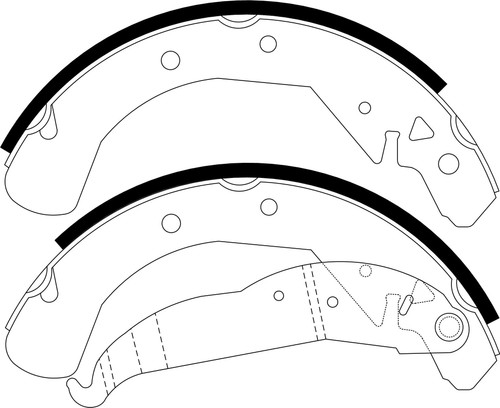 Brake Shoe Set - BS1788