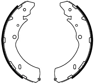 Brake Shoe Set - BS1793