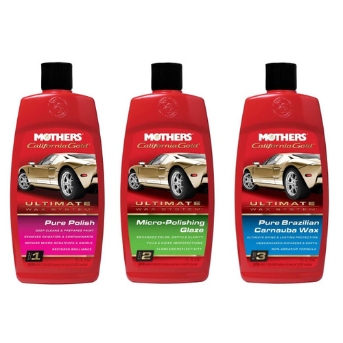 Mothers California Gold Ultimate Wax System Kit