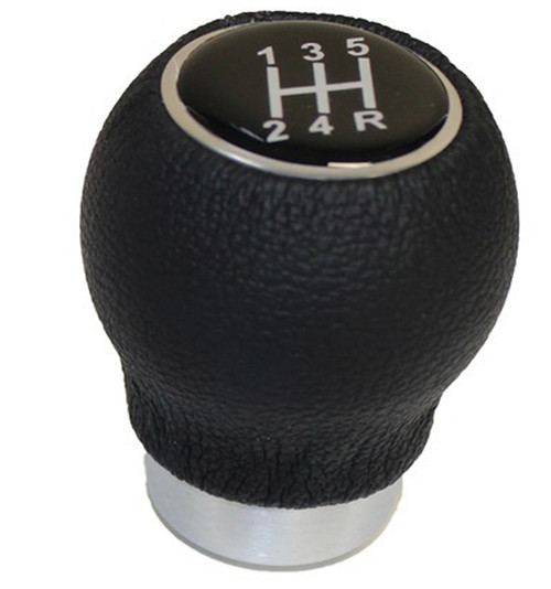 SAAS Leather Gear Knob Black Ball with 8 Shift Patterns