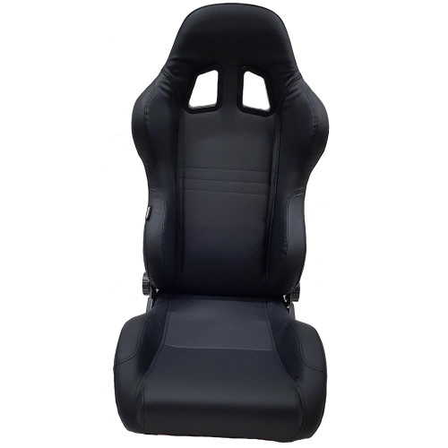 Comfort PU Leather Seat Black