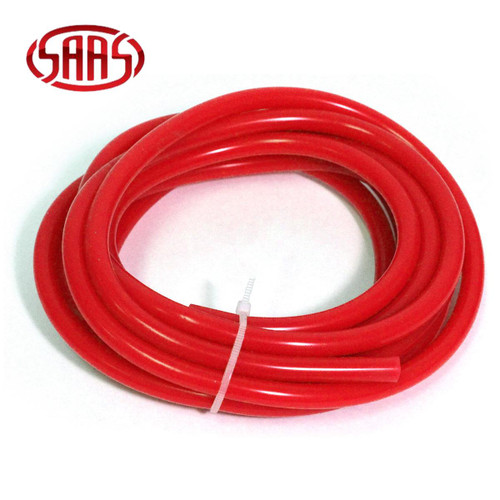 SAAS Silicone Vacuum Hose Red 3mm ID x 3m Length High Temperature Resistant