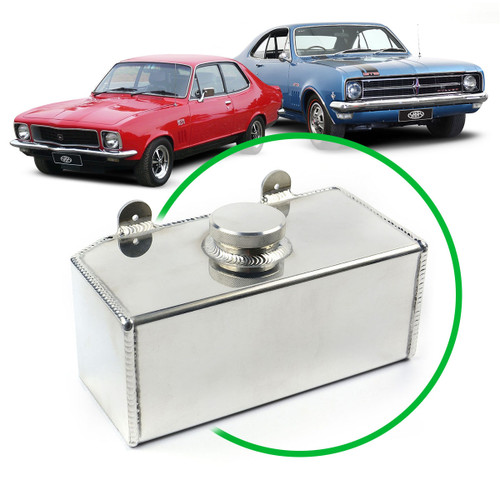 Windscreen Washer Bottle Polished Alloy Univ HK-HT-LC-LJ