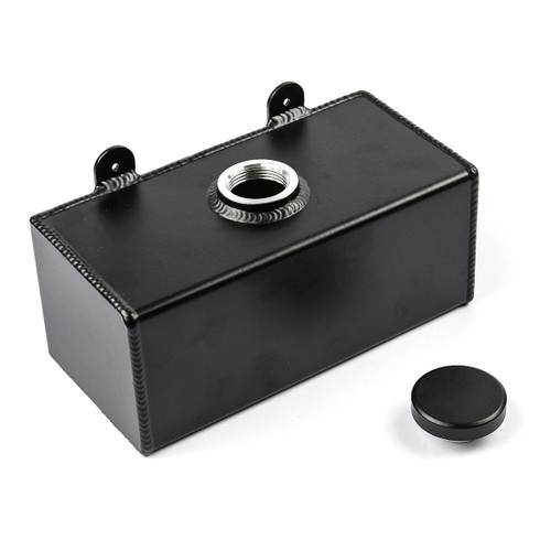 Windscreen Washer Bottle Black Alloy Univ LX-LH-HQ-WB