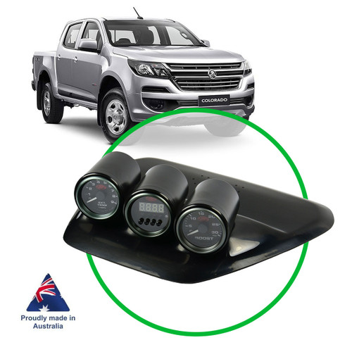 SAAS Gauge Dash Pod suits Holden Colorado Trailblazer 2016 - On RG Series 2