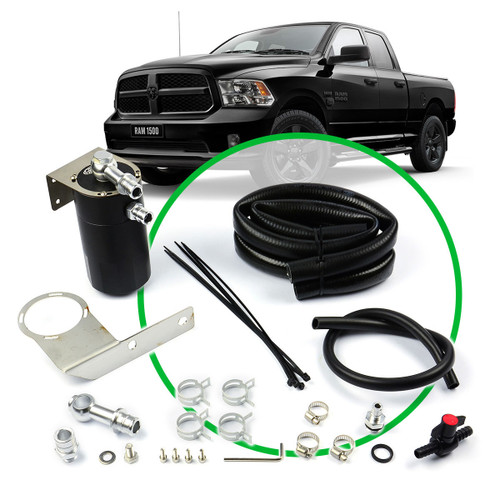 Oil Catch Tank Full Kit Ram 1500 5.7L Hemi 2015 - On