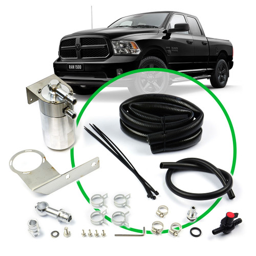 Oil Catch Tank Full Kit Ram 1500 5.7L Hemi 2015 - On