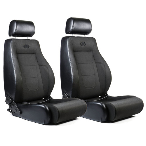 SAAS SSeat Trax 4x4 Black PU  / Black Cloth A.D.R