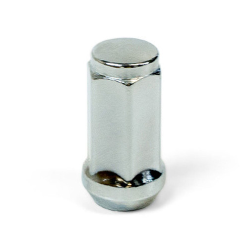 SAAS Wheel Nuts Flat Head Bulge 14x 1.5 Chr 45mm 5pk