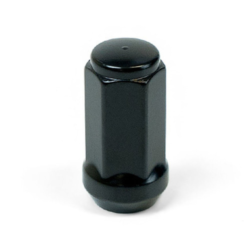 SAAS Wheel Nuts Flat Head Bulge 14x 1.5 Black 45mm 5pk