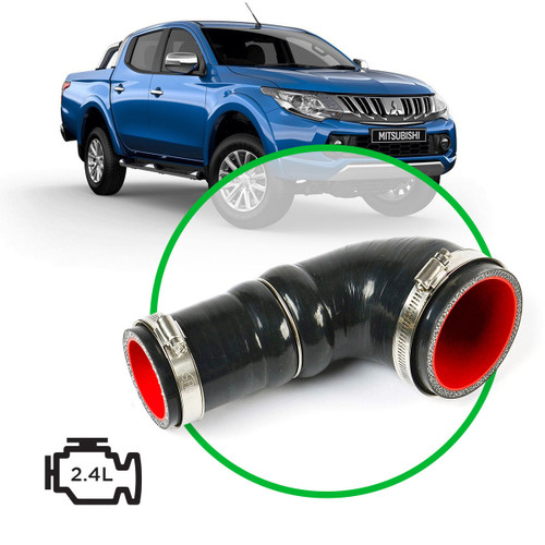 SAAS Silicone Airbox to Turbo Intake Pipe Triton 2.4L MQ 201