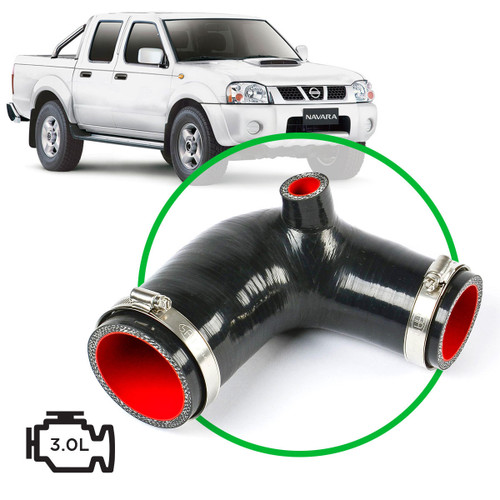 SAAS Silicone Airbox to Turbo Intake Pipe D22 ZD30 Navara