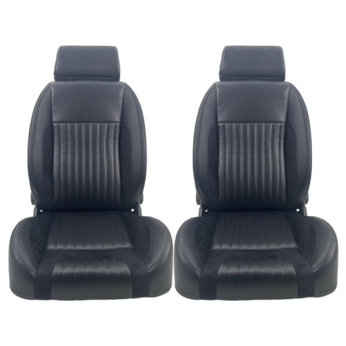 Retro Low Back Seat with Head Rest