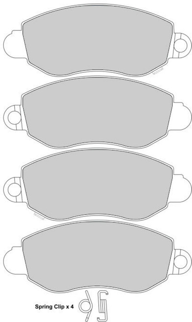 Racer Premium Brake Pads