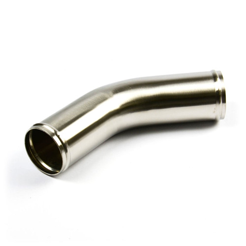 Pipe 57mm x 45Deg S/Steel Finish