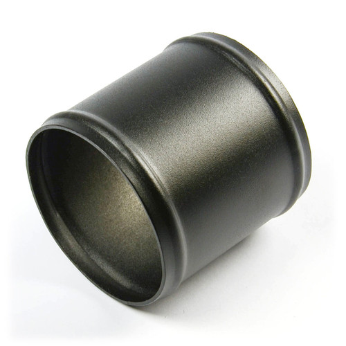 SAAS Pipe Alum Powder Coated Blk 102mm ID x 100mm