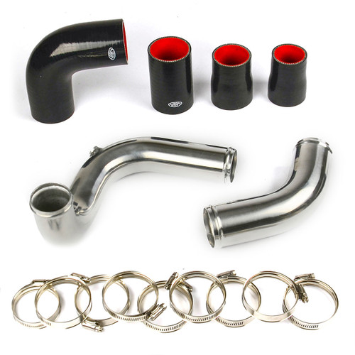 SAAS Intercooler Polish Alloy Pipe Kit Patrol GU ZD30 DI 3.0L