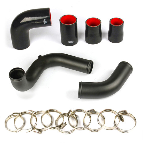 SAAS Intercooler Black Alloy Pipe Kit Patrol GU ZD30 DI 3.0L