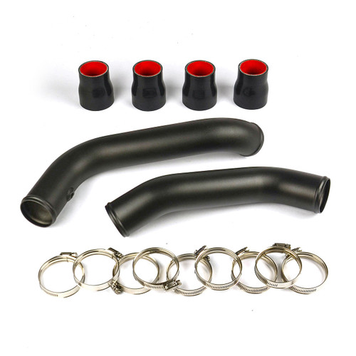 SAAS Intercooler Black Alloy Pipe Kit ISUZU DMAX/MUX 3.0L 12 - 16