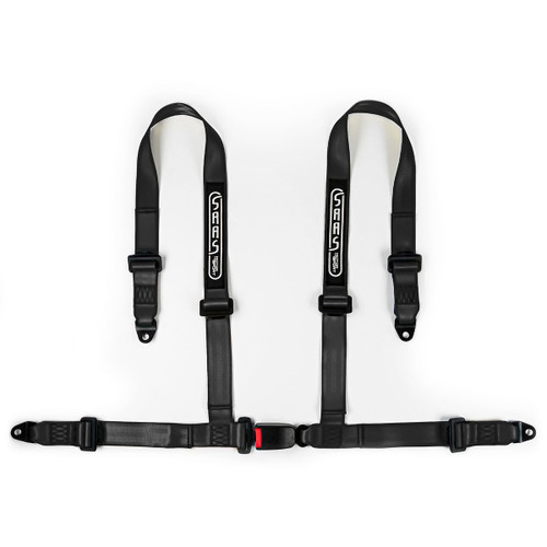 SAAS Harness 4 Point Black EC-R16 2" Inch