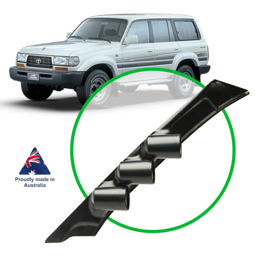 SAAS 4WD Gauge Pillar Pod Landcruiser 1990 - 1998 80 Series 3 Gauge