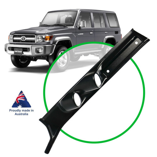 SAAS 4WD Gauge Pillar Pod Landcruiser 2009 - On 70 Series Single Piece