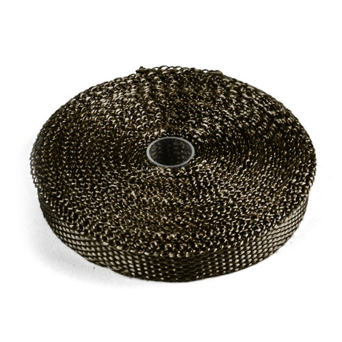 Exhaust Wrap Basalt Black 25mm (1in) x 15m