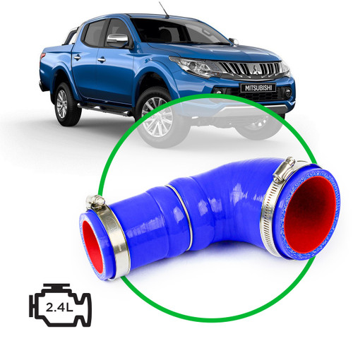 Silicone Airbox to Turbo Blue Intake Pipe Triton 2.4 MQ