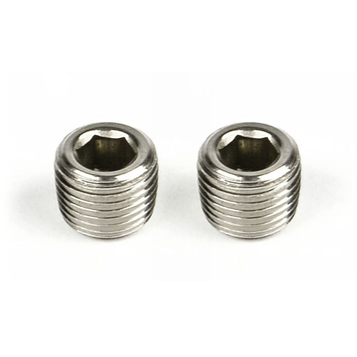 Diff Breather Stainless Block Off Plug 1/8 BSP Pack 2