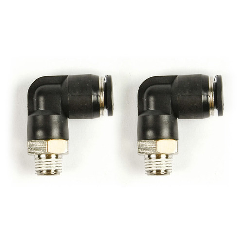 DB Fitting Elbow Push In 8mm To 1/8 BSP Pack 2