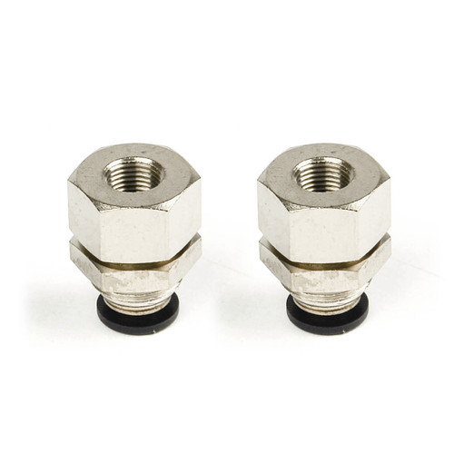 Diff Breather Bulk Head Fitting 8mm x 12mm Thread Pack 2