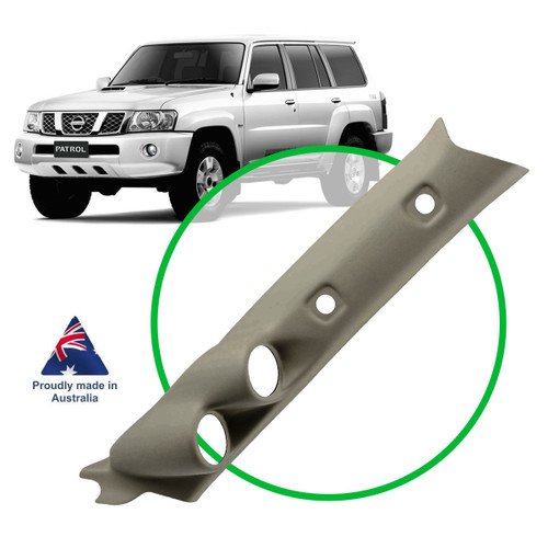 SAAS Gauge Pillar Pod Nissan Patrol 1997 - 2016 GU - Y61 Pre-Painted Single Piece