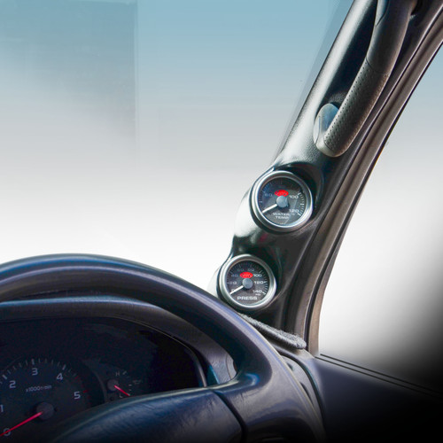 SAAS Gauge Pillar Pod Toyota Landcruiser 1998 - 2007 100 Series Single Piece