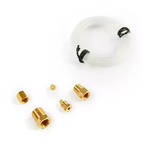 SAAS Oil Pressure Line Kit Nylon suit Autoline Mechanical Gauge