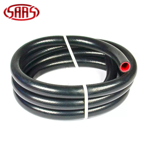 SAAS Silicone Heater Hose 25mm ID x 4m Black