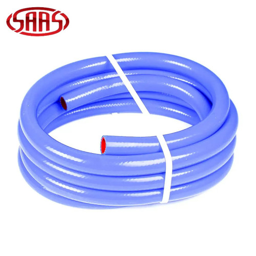 SAAS Silicone Heater Hose 19mm ID x 4m Blue