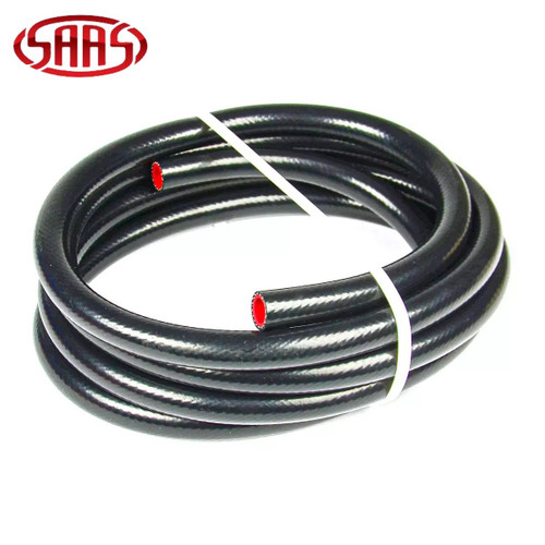 SAAS Silicone Heater Hose 16mm ID x 4m Black