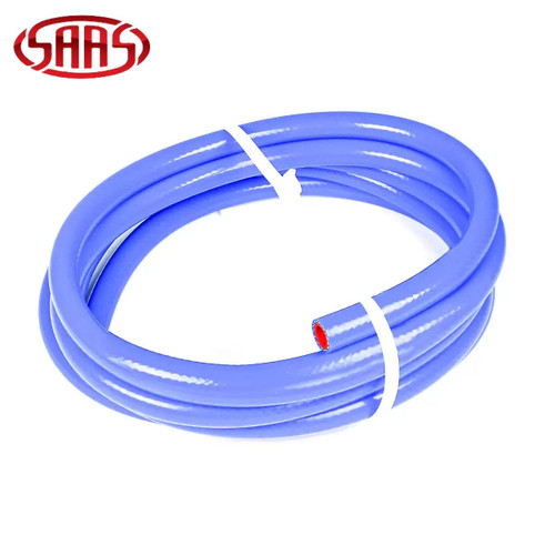 SAAS Silicone Heater Hose 10mm ID x 4m Blue