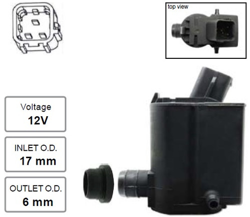 Windscreen Washer Pump