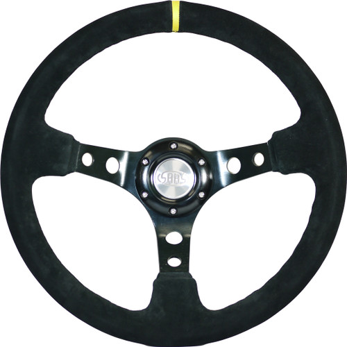 SAAS Suede Drifter Steering Wheel