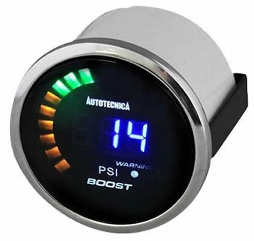Autotecnica 52mm Electronic Digital Gauge Boost