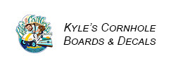 Kyles Cornhole Boards and Decals